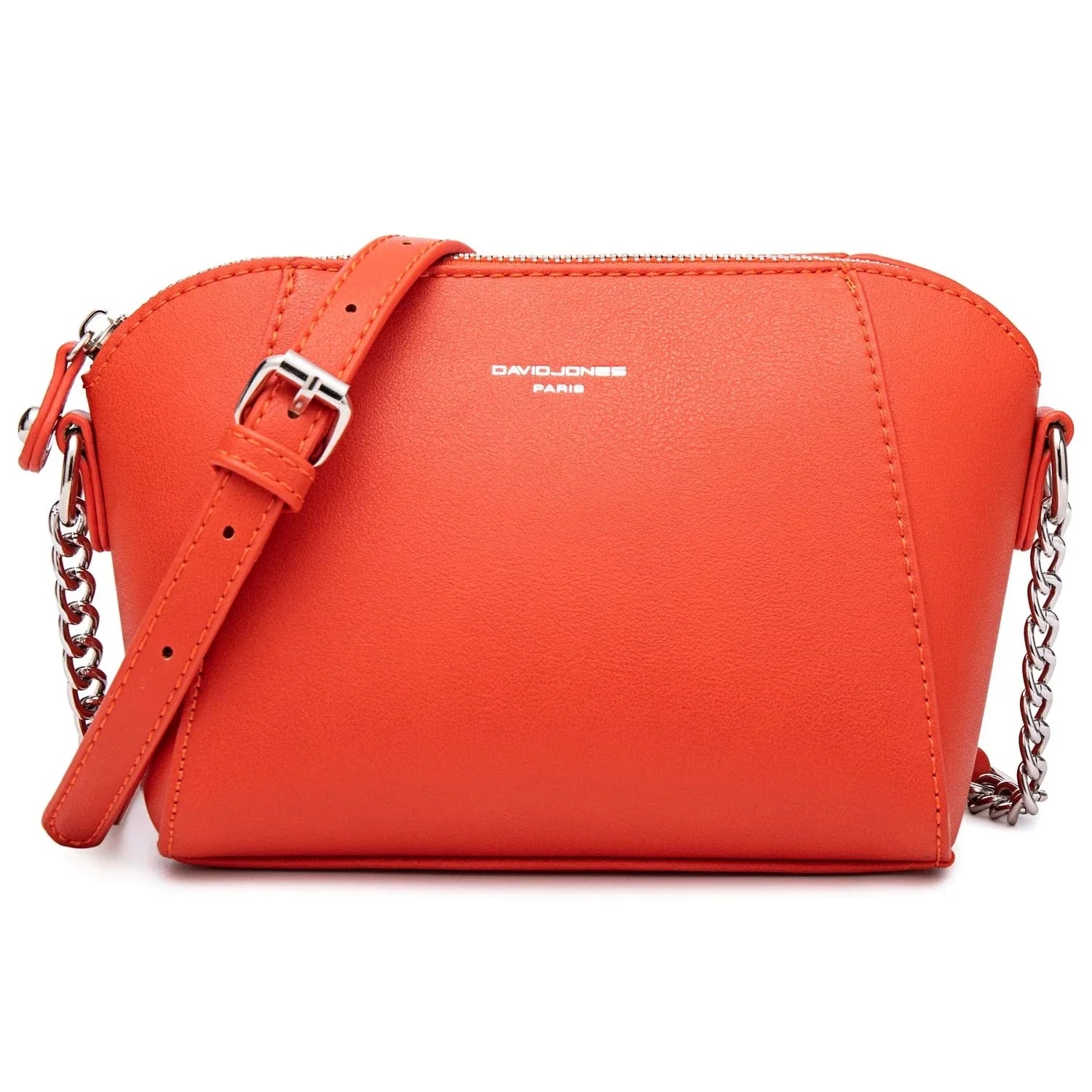 Pink Leather Crossbody Bag