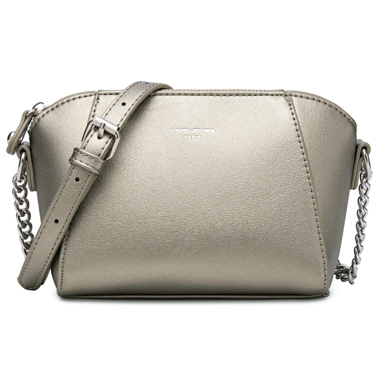 Pink Leather Crossbody Bag