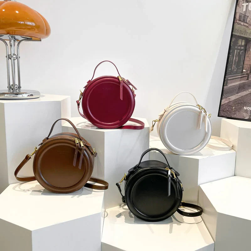 Mini leather crossbody bag