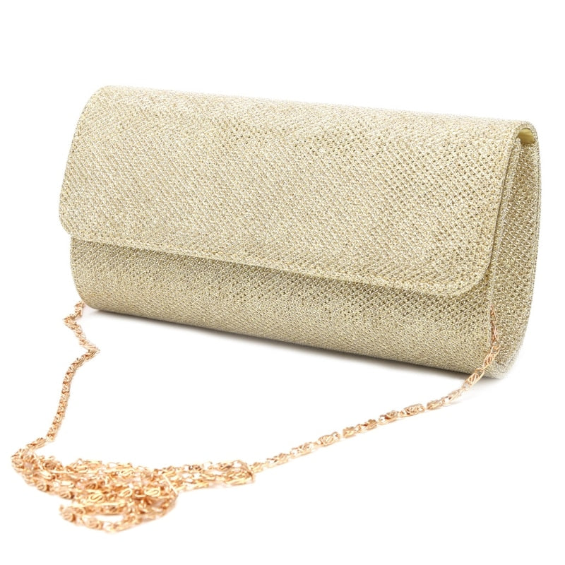 Silver crossbody bag