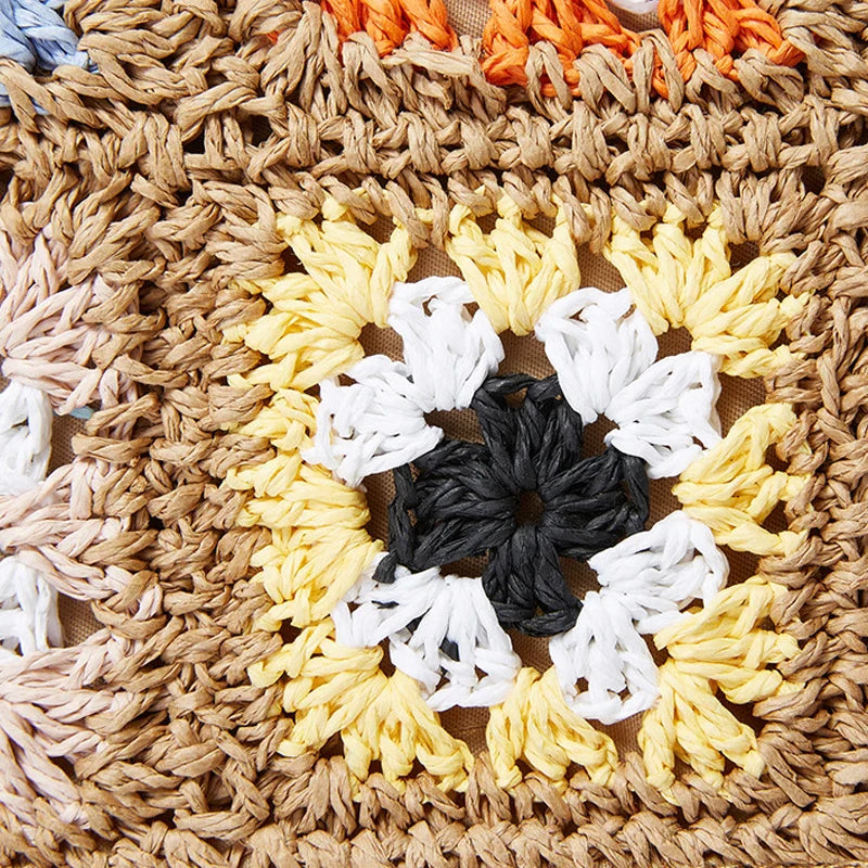Straw Crossbody Bag