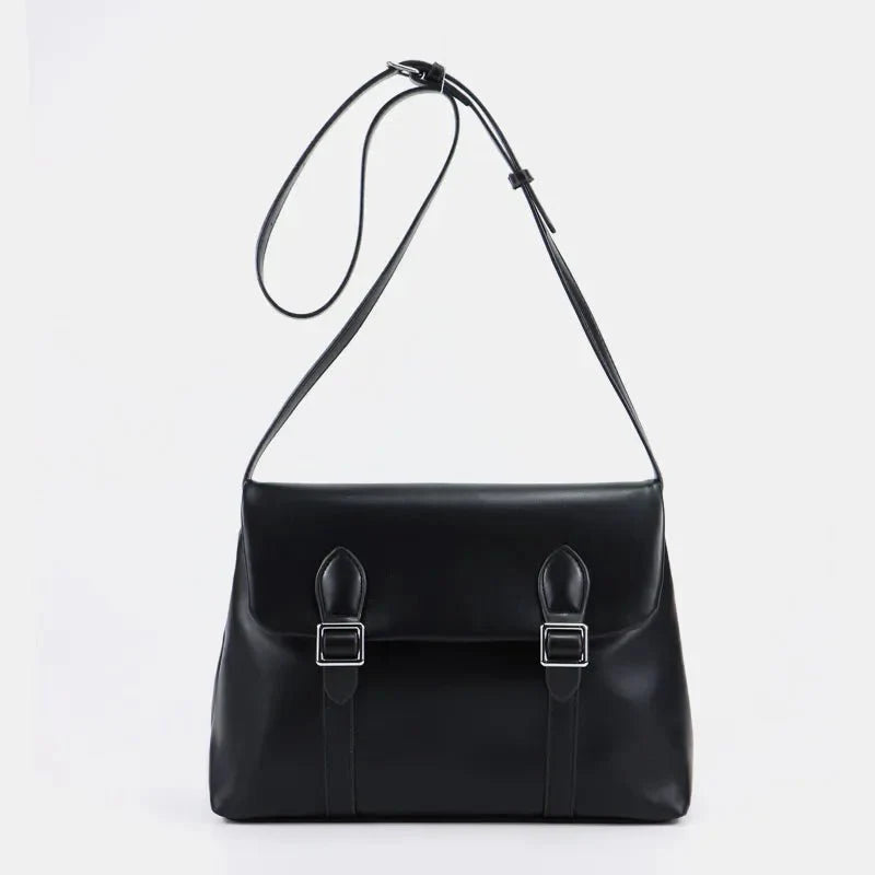 Vintage Burgundy Crossbody Bag