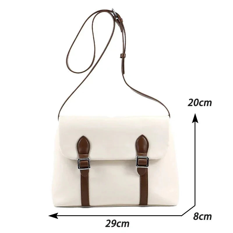 Vintage Burgundy Crossbody Bag