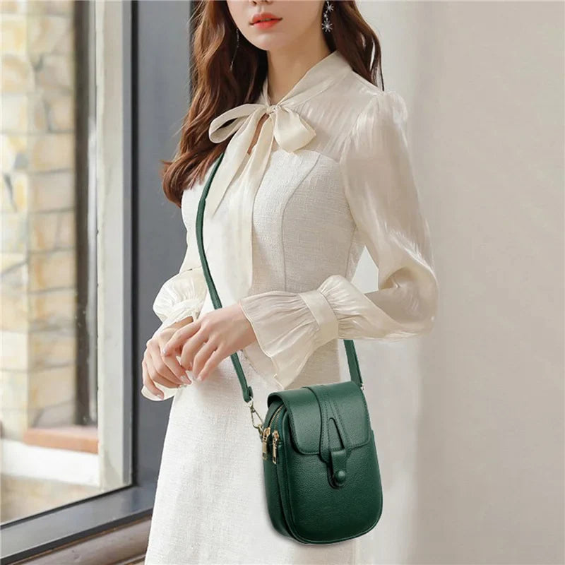 Mini Red Crossbody Bag