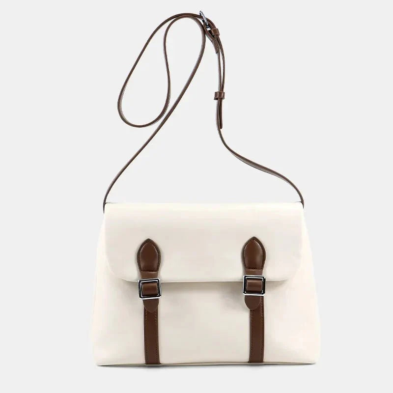 Vintage Burgundy Crossbody Bag