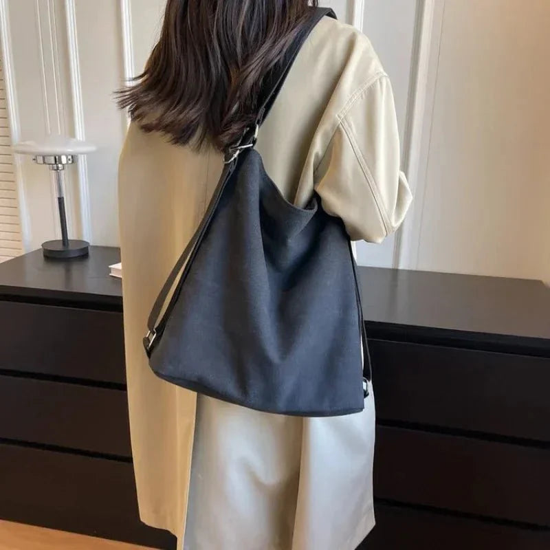 Suede Crossbody Bag