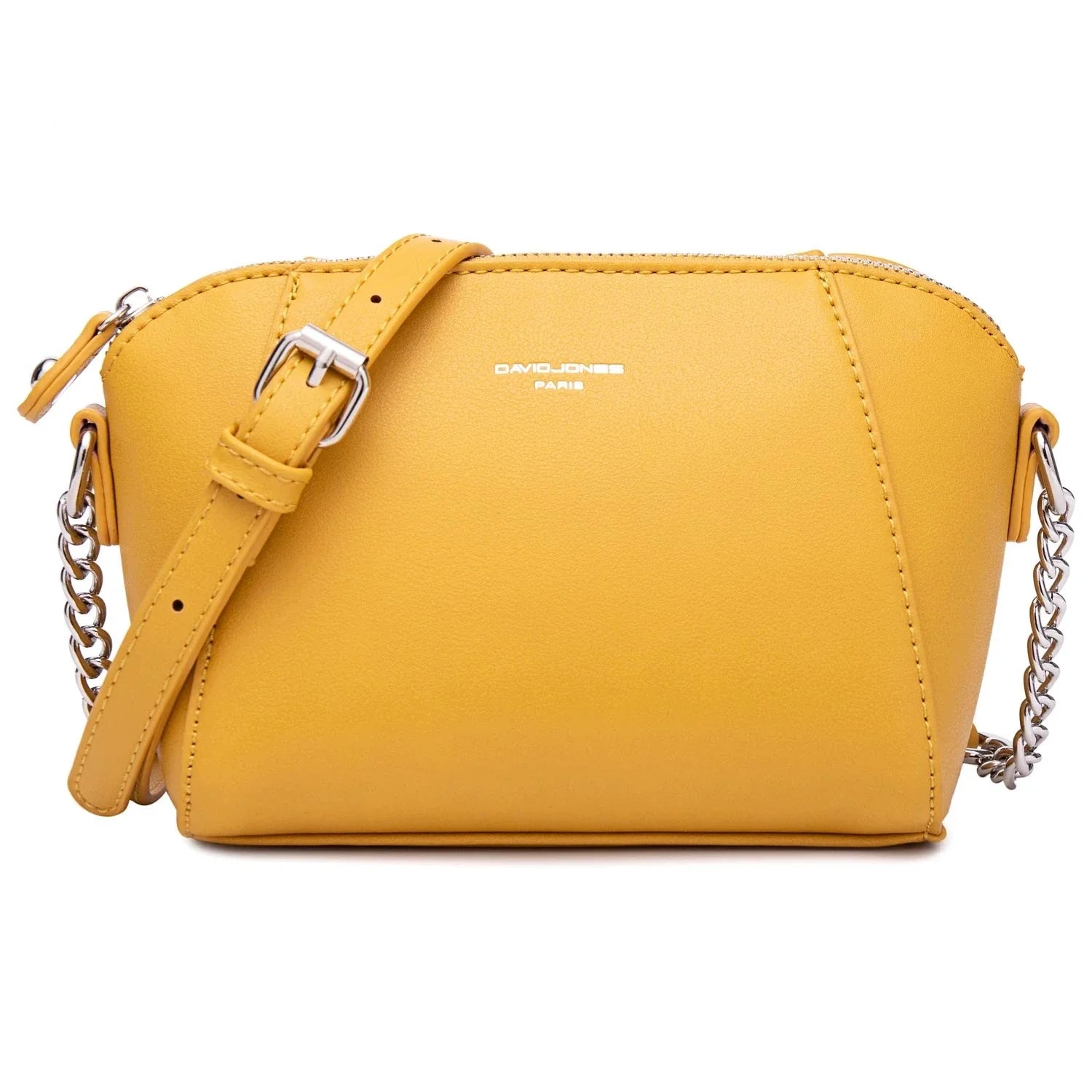 Pink Leather Crossbody Bag