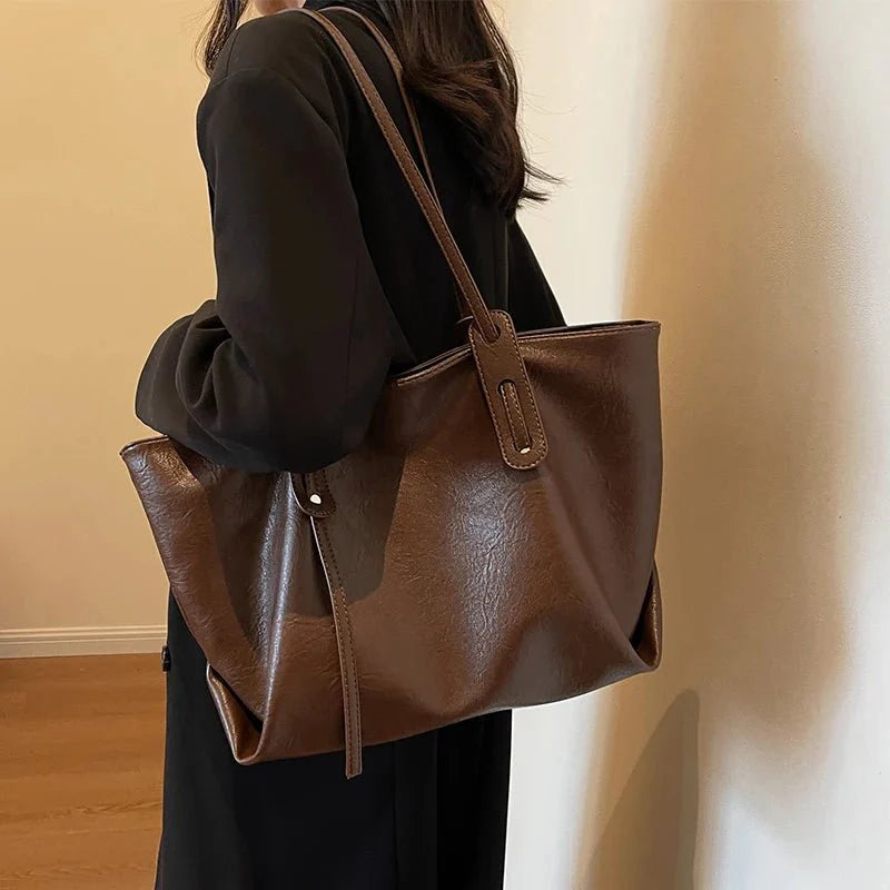 Gwenaëlle | Leather Shoulder Bag