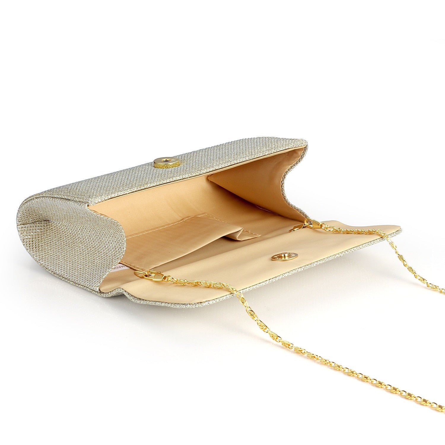 Silver crossbody bag