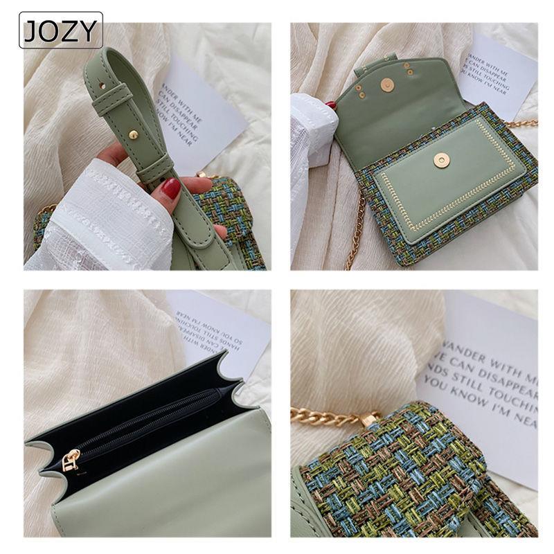 Mini Tweed Crossbody Bag