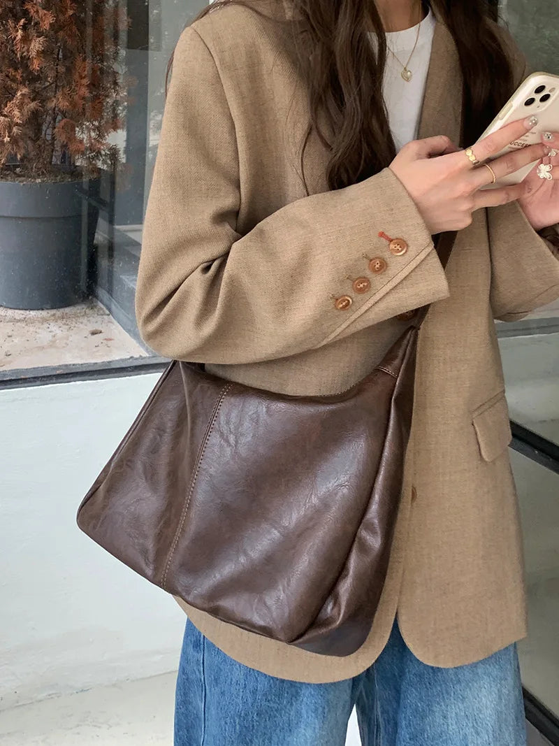 Laurine | Brown Crossbody Bag