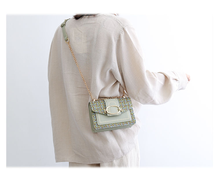 Mini Tweed Crossbody Bag