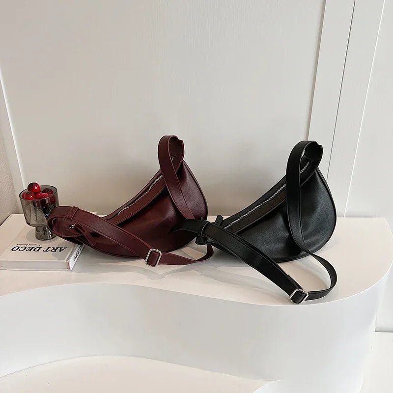 Élina | Leather Crossbody Bag