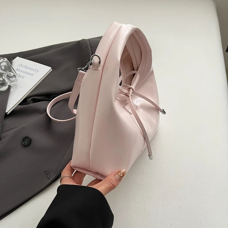 Lola | Pink Crossbody Bow Mini Bag