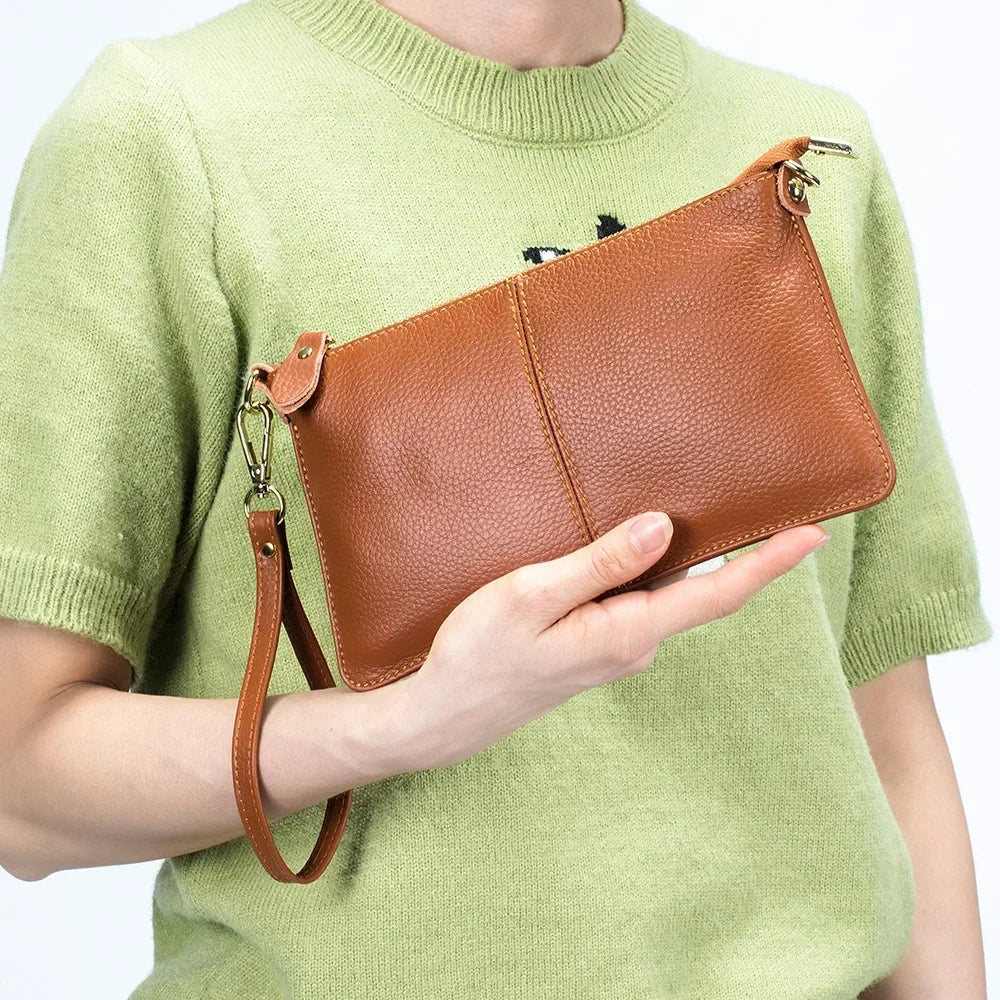 Silver Rectangle Crossbody Bag