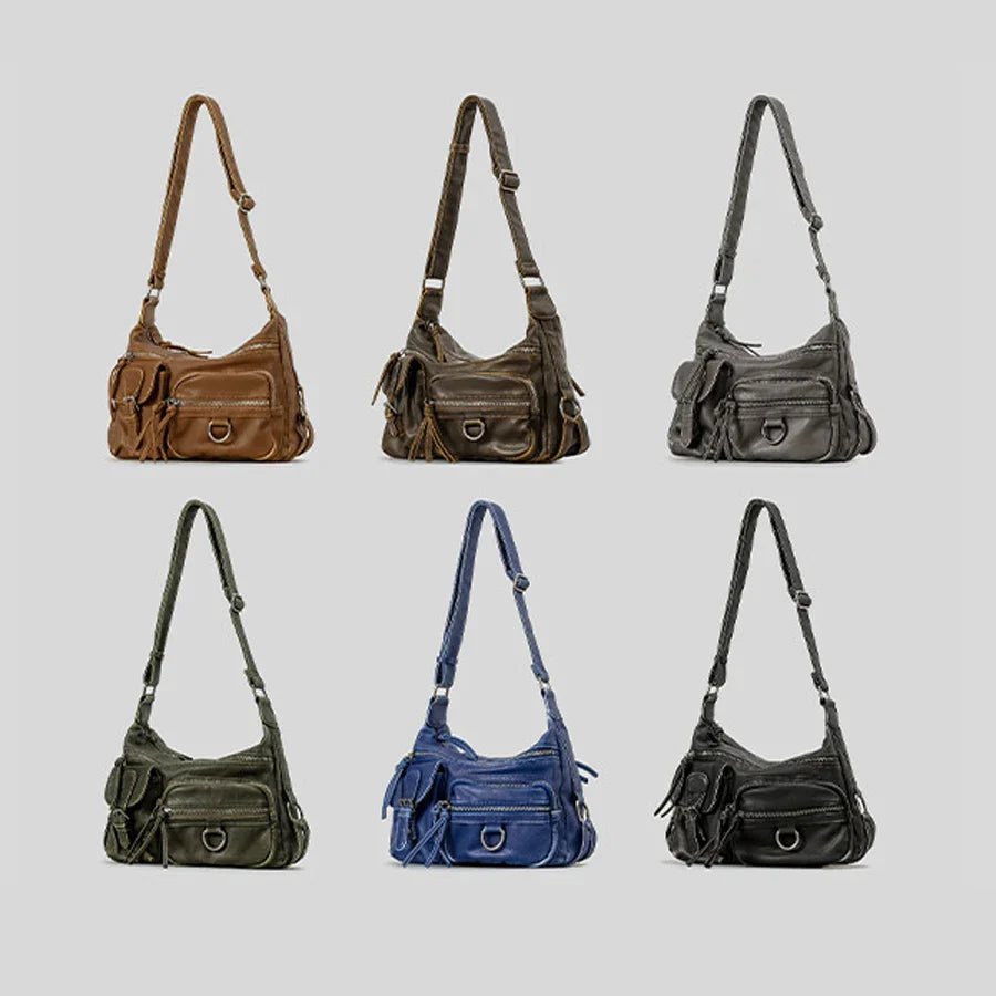 Brown Vintage Crossbody Bag