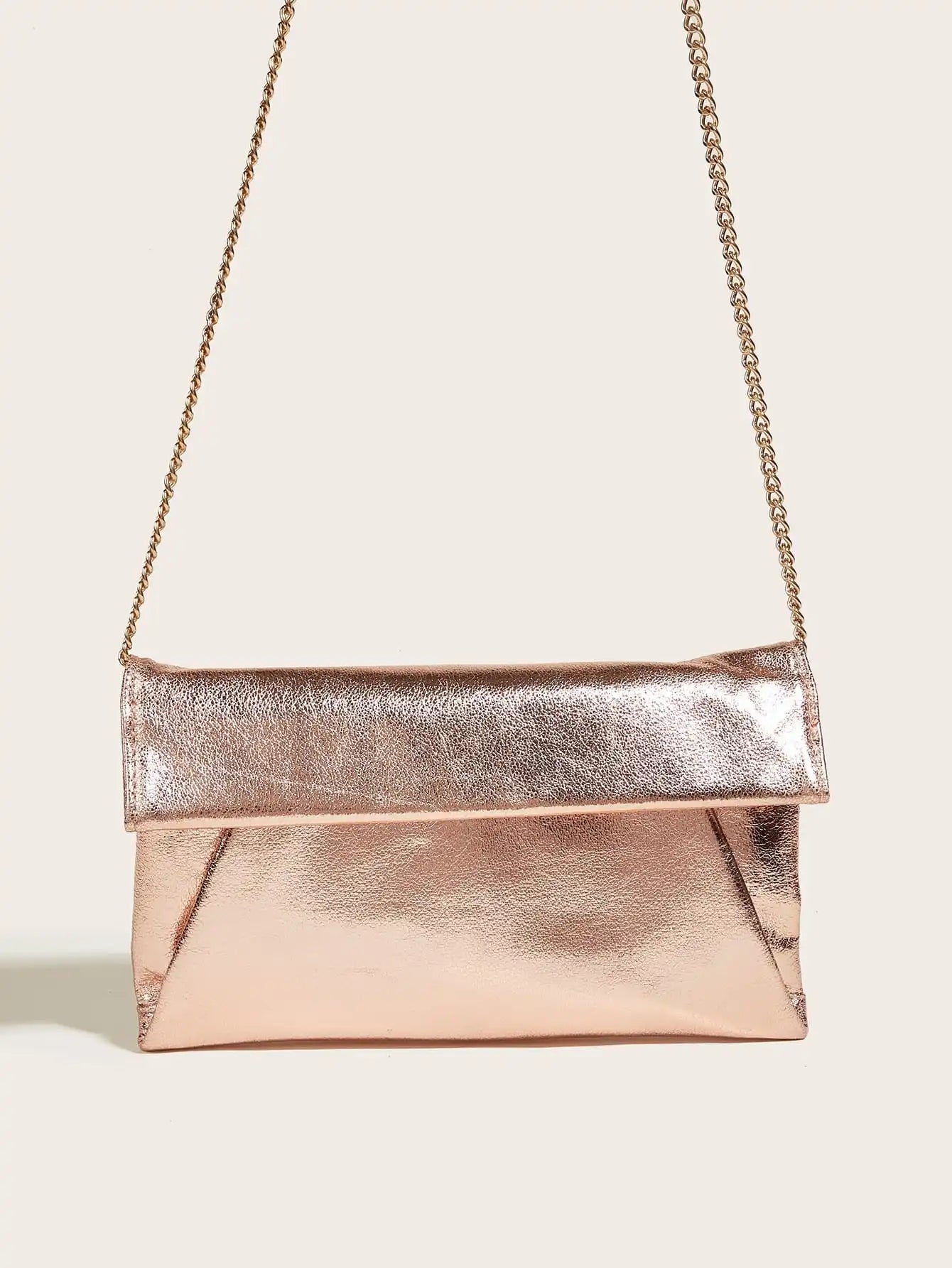 Silver Crossbody Bag