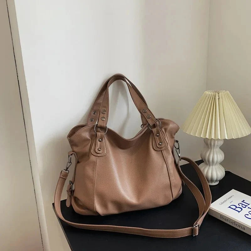 Leather crossbody bag