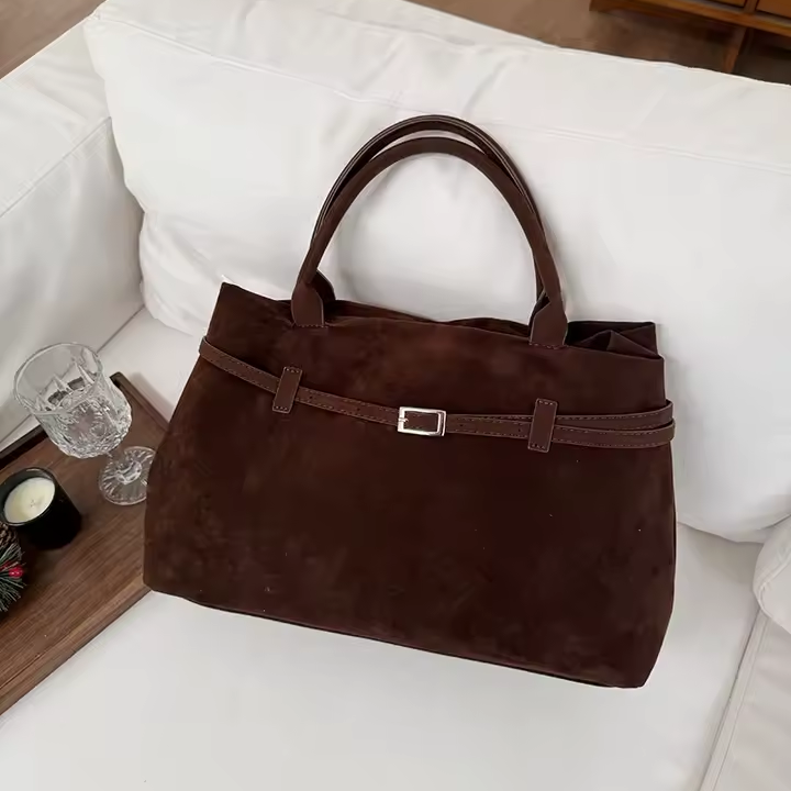 Margaux | Suede Vintage Large Bag