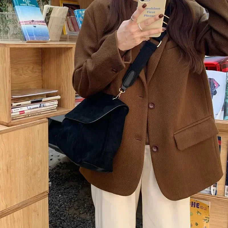 Fanny | Suede Crossbody Bag