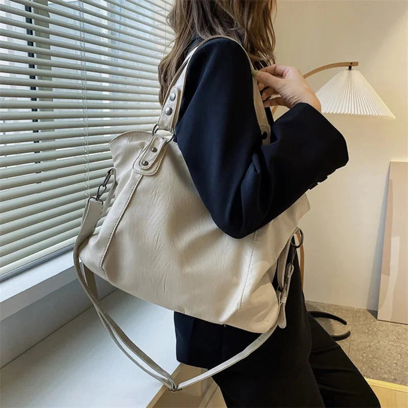 Leather crossbody bag
