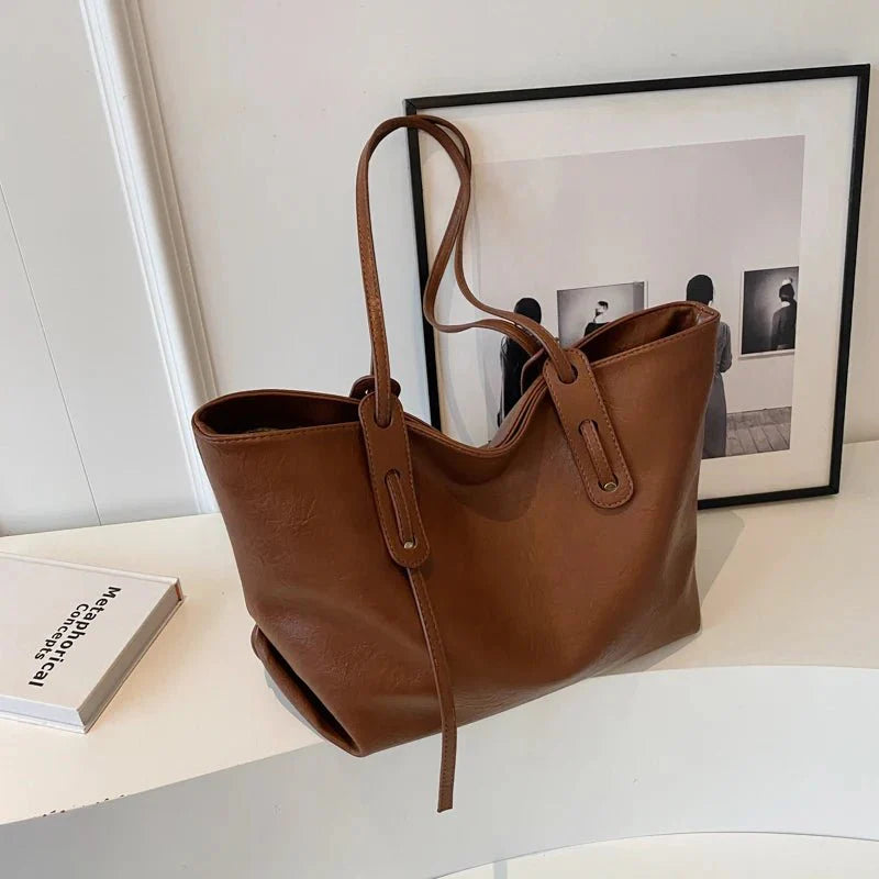 Leather Shoulder Bag