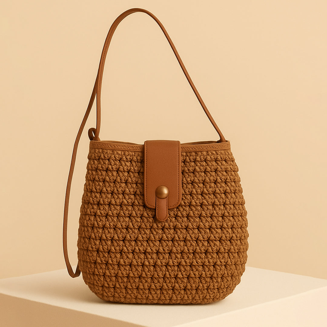 Laetitia | Straw crossbody bag