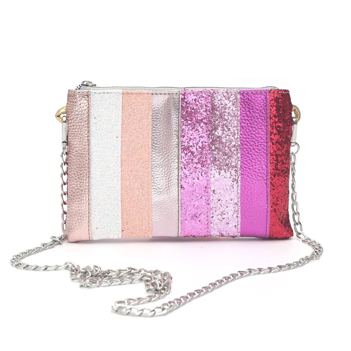 Pink summer crossbody bag