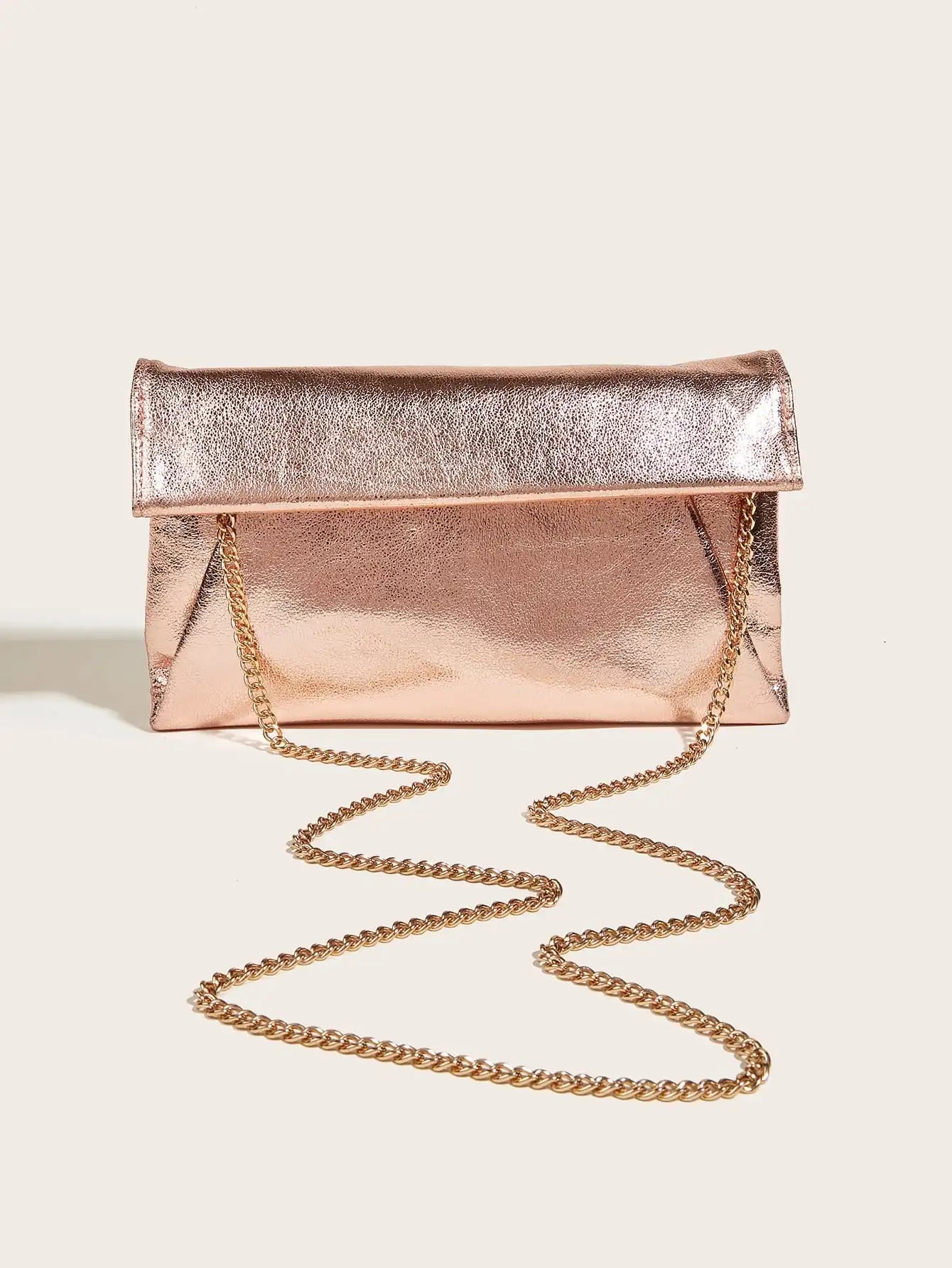 Silver Crossbody Bag