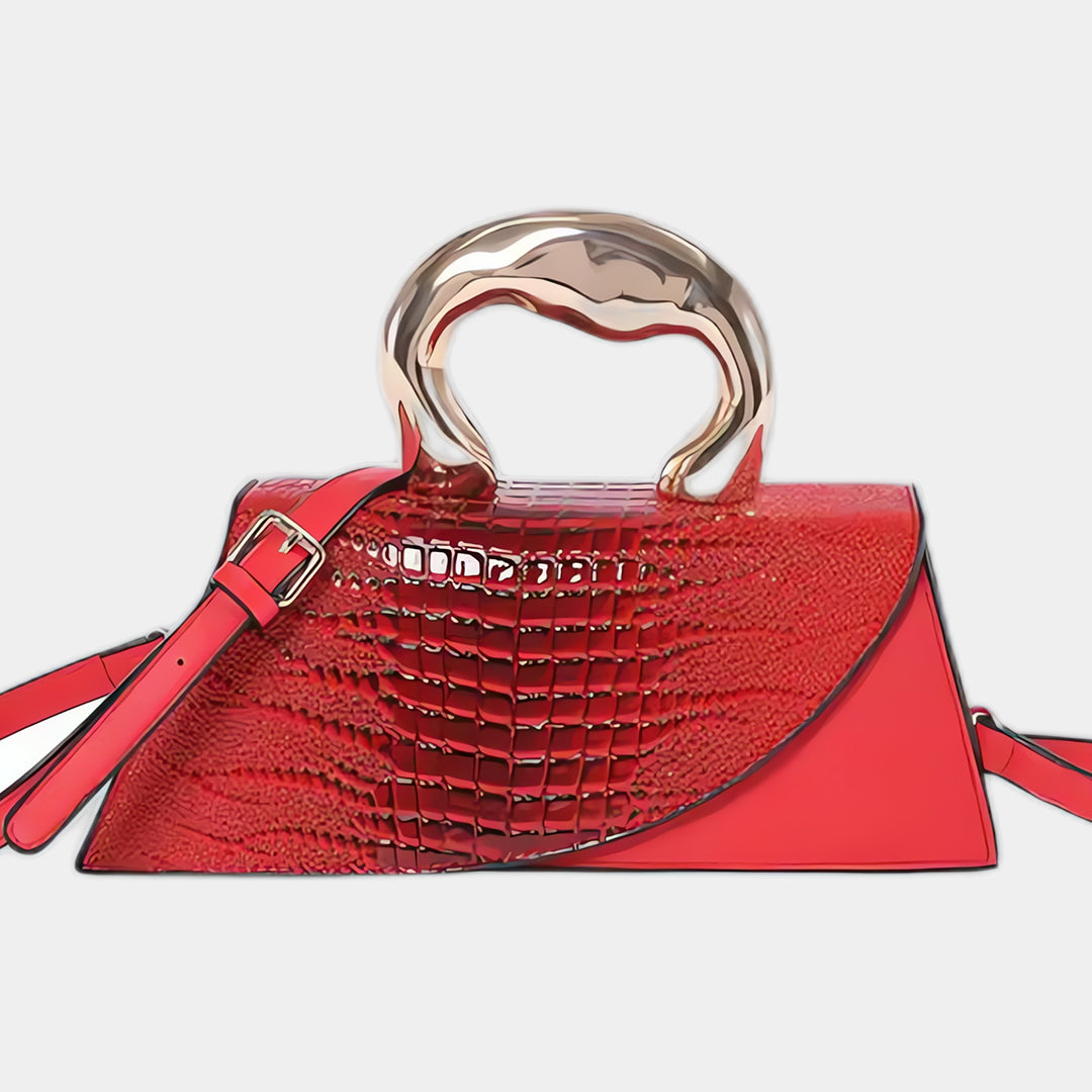 Red mini shoulder bag