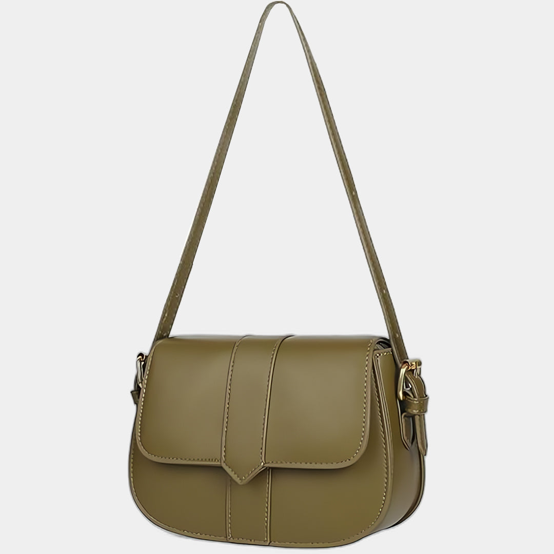 Khaki Crossbody Shoulder Bag
