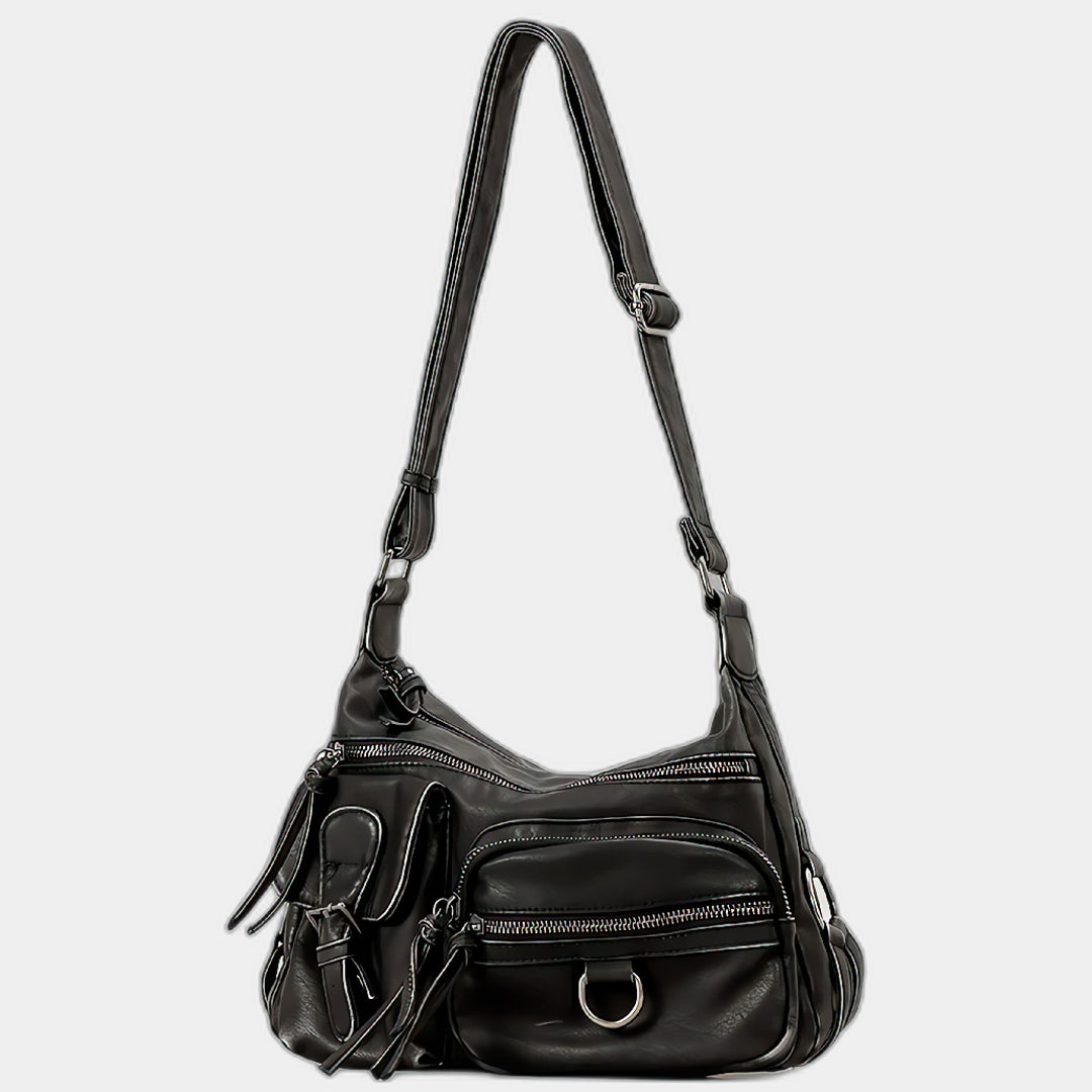 Suzanne | Brown Vintage Crossbody Bag