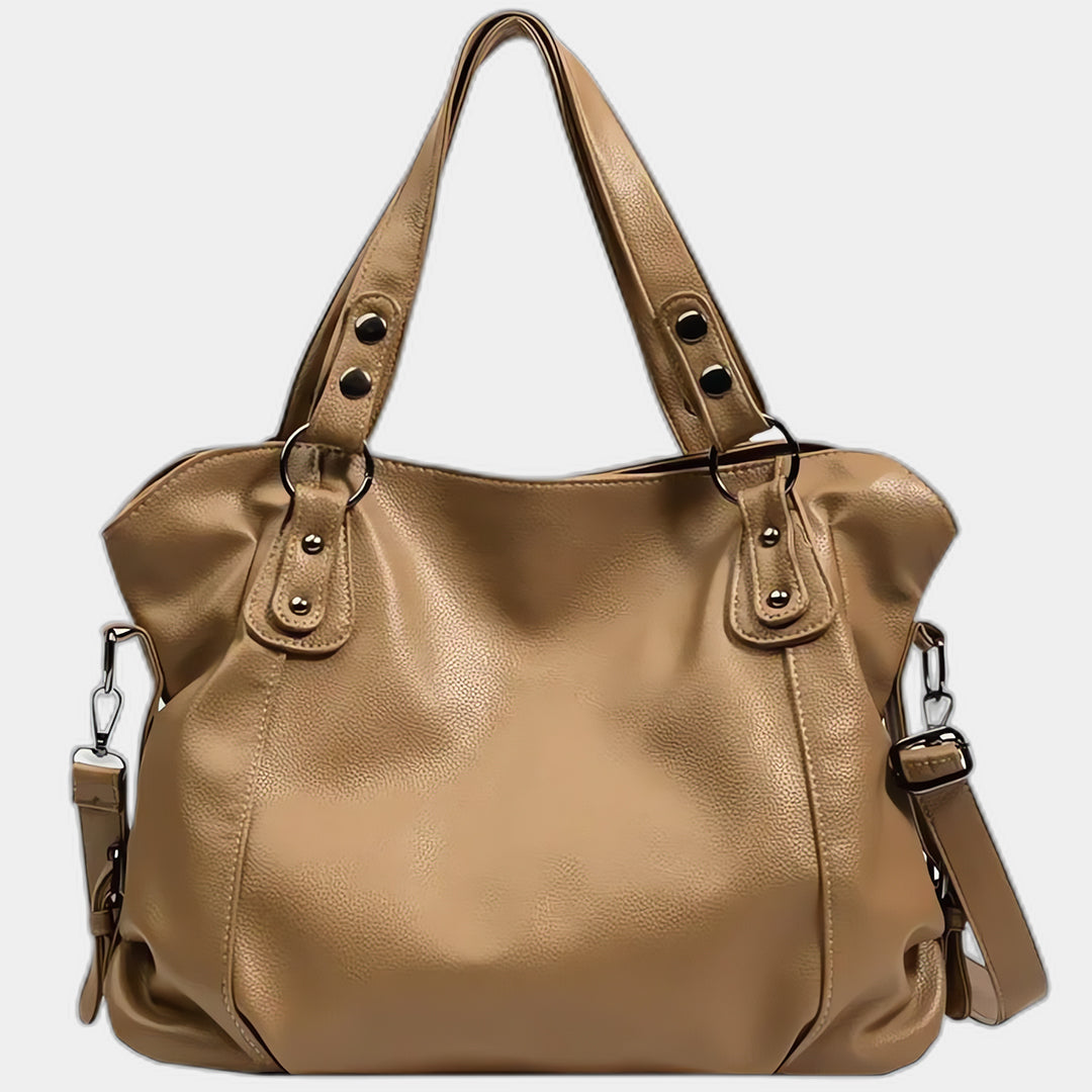 Leather crossbody bag