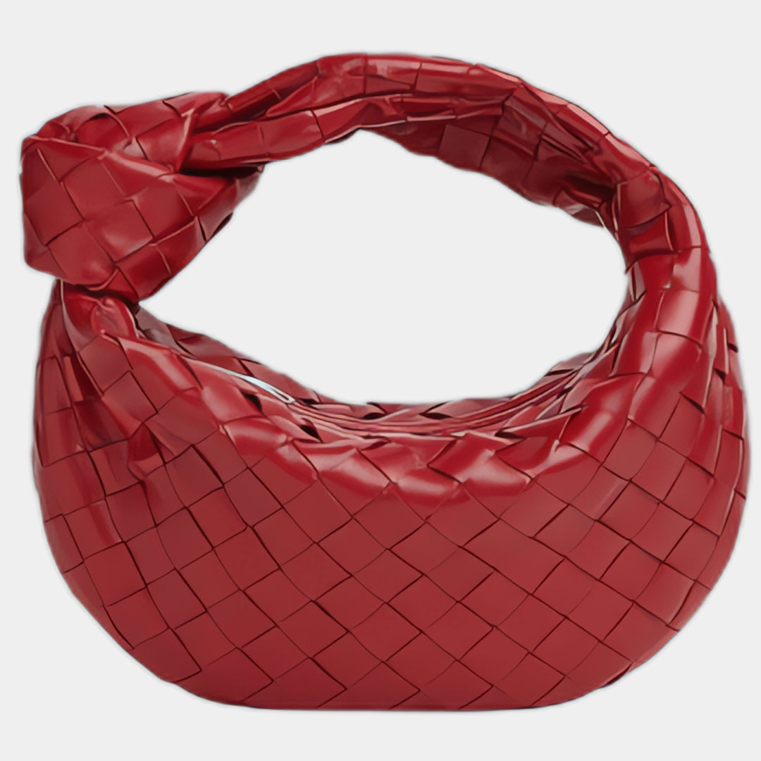 Mini Leather Half Moon Bag