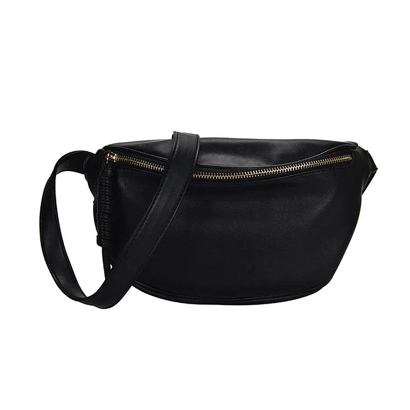 Brown Leather Crossbody Bag
