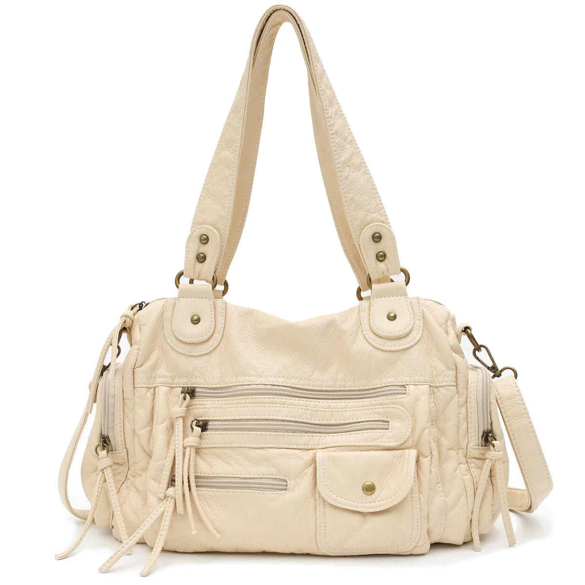 Vintage Brown Crossbody Bag