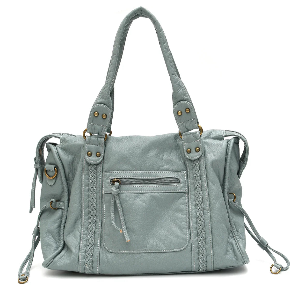 Vintage Leather Crossbody Bag