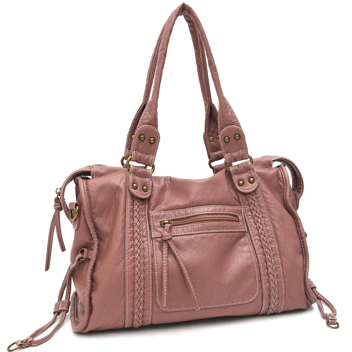 Vintage Leather Crossbody Bag