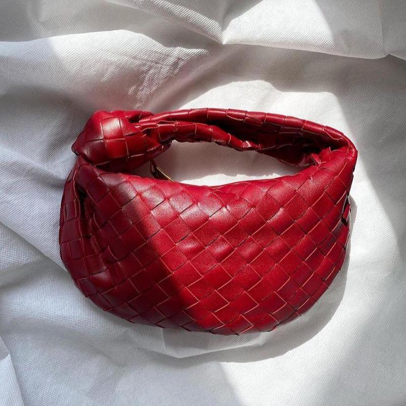 Mini Leather Half Moon Bag