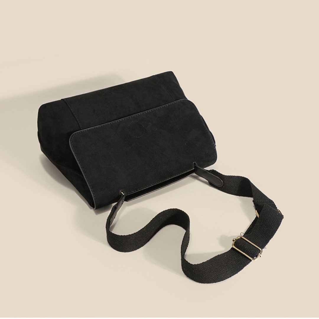 Suede Crossbody Bag