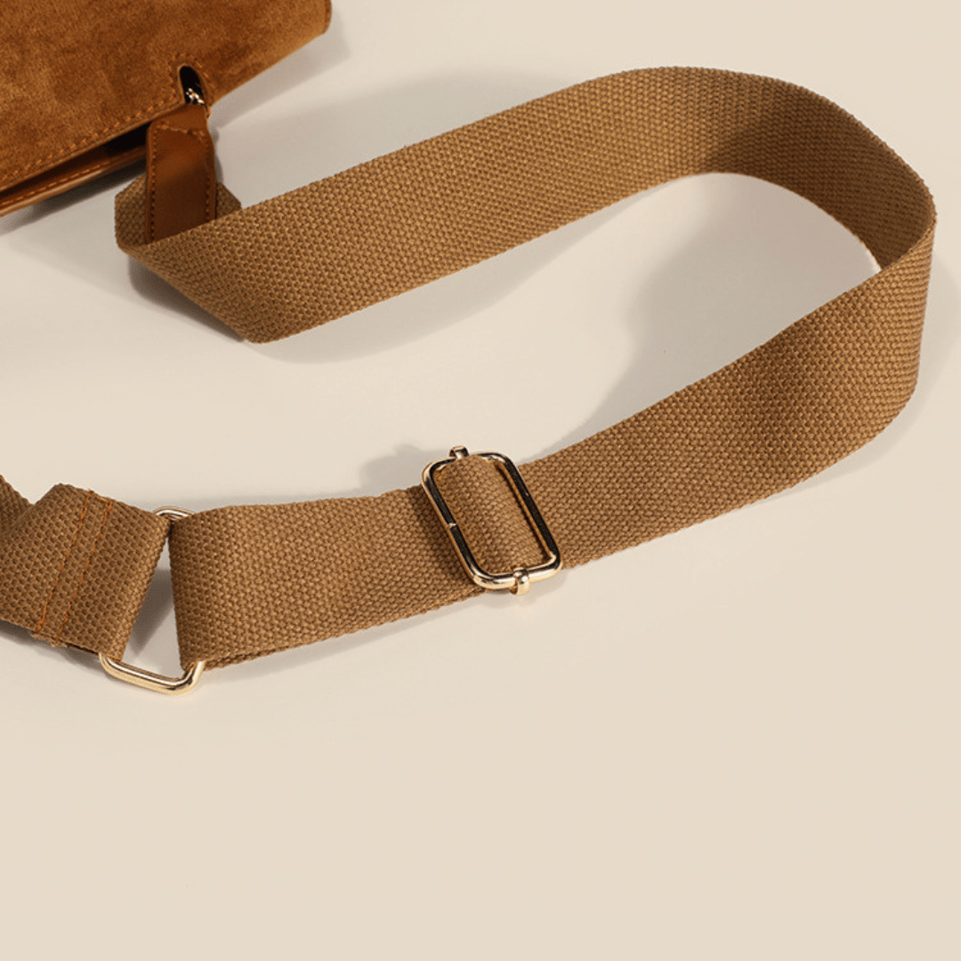 Suede Crossbody Bag