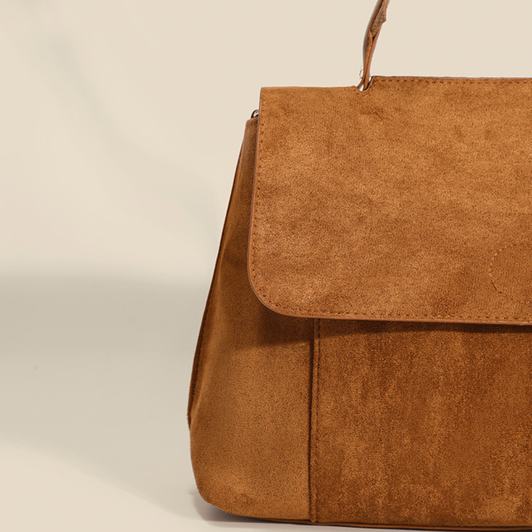 Suede Crossbody Bag