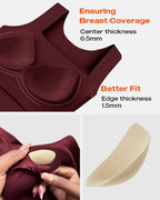Contourx 2 Piece U Neck Shapewear with Built-In Bra