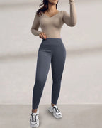 ShapeLift Warm Thermal Tummy Control Fleece-Lined Active Pants