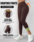 ShapeLift Warm Thermal Tummy Control Fleece-Lined Active Pants