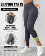 ShapeLift Warm Thermal Tummy Control Fleece-Lined Active Pants