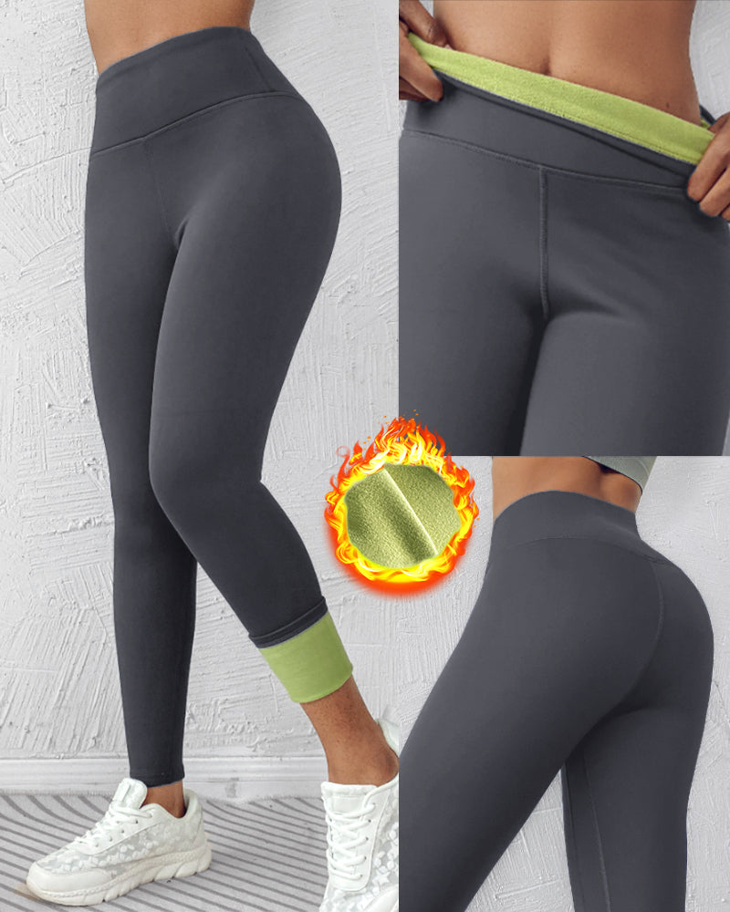 ShapeLift Warm Thermal Tummy Control Fleece-Lined Active Pants