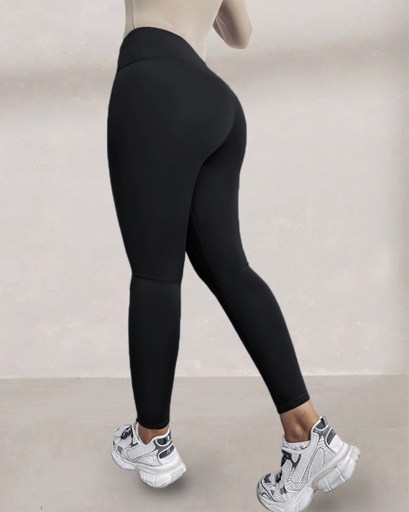 ShapeLift Warm Thermal Tummy Control Fleece-Lined Active Pants