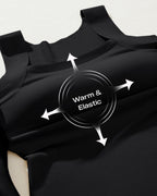 Seamless U-Neck Sleeveless Tank with Built-In Bra for Layering