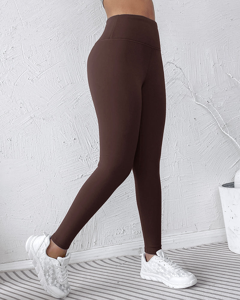 ShapeLift Warm Thermal Tummy Control Fleece-Lined Active Pants
